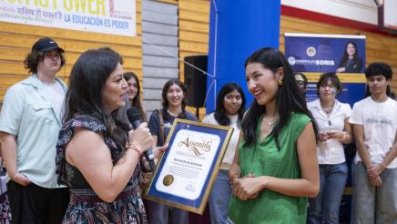 Assemblywoman Soria Hosts Backpack Giveaway in Merced