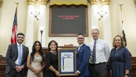Assemblywoman Soria Recognizes UC Merced's 20th Anniversary, Honors Current Leaders